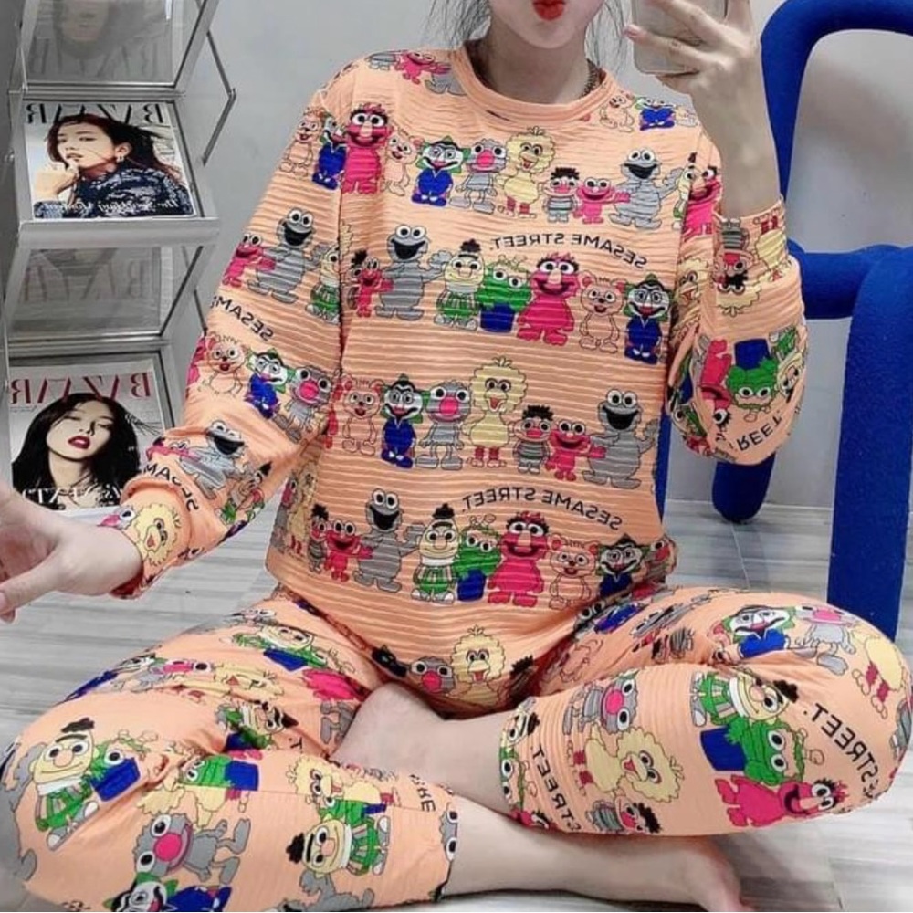 Elmo cartoons pajamas set
